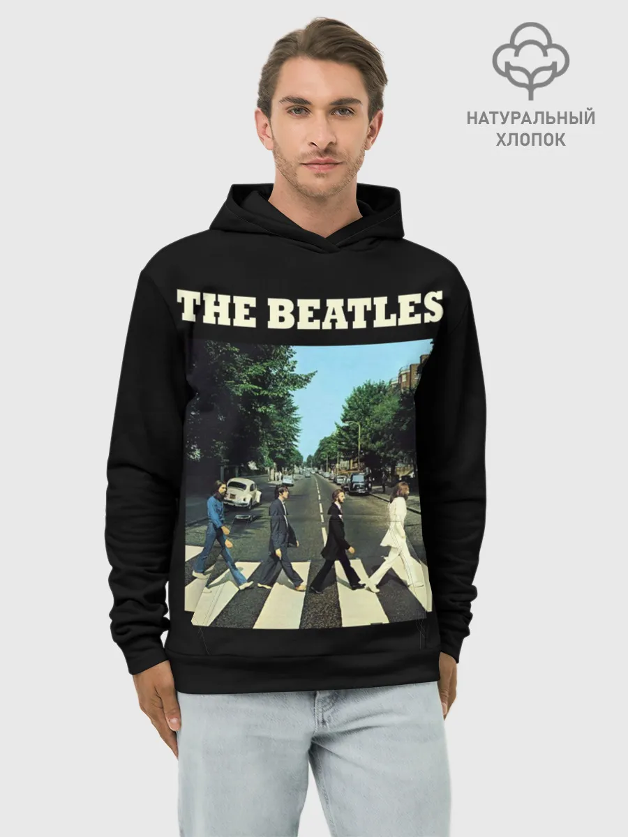 Худи мужской база хлопок / The Beatles