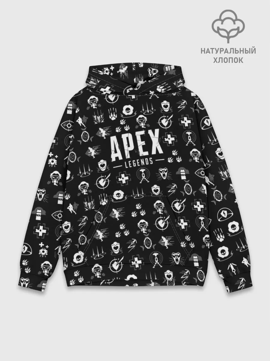 Худи мужской база хлопок / APEX LEGENDS
