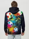 Худи мужской база хлопок / Футбольные мячи