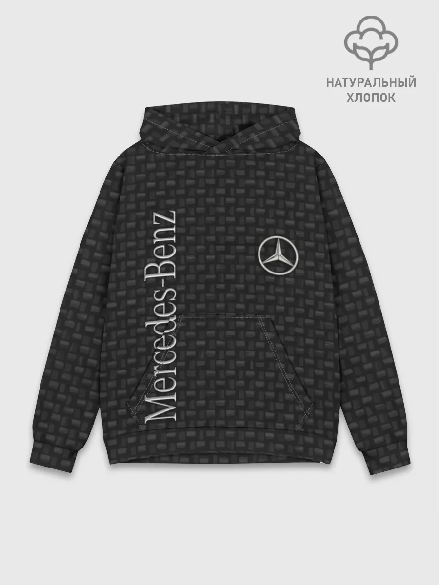 Худи мужской база хлопок / Mercedes