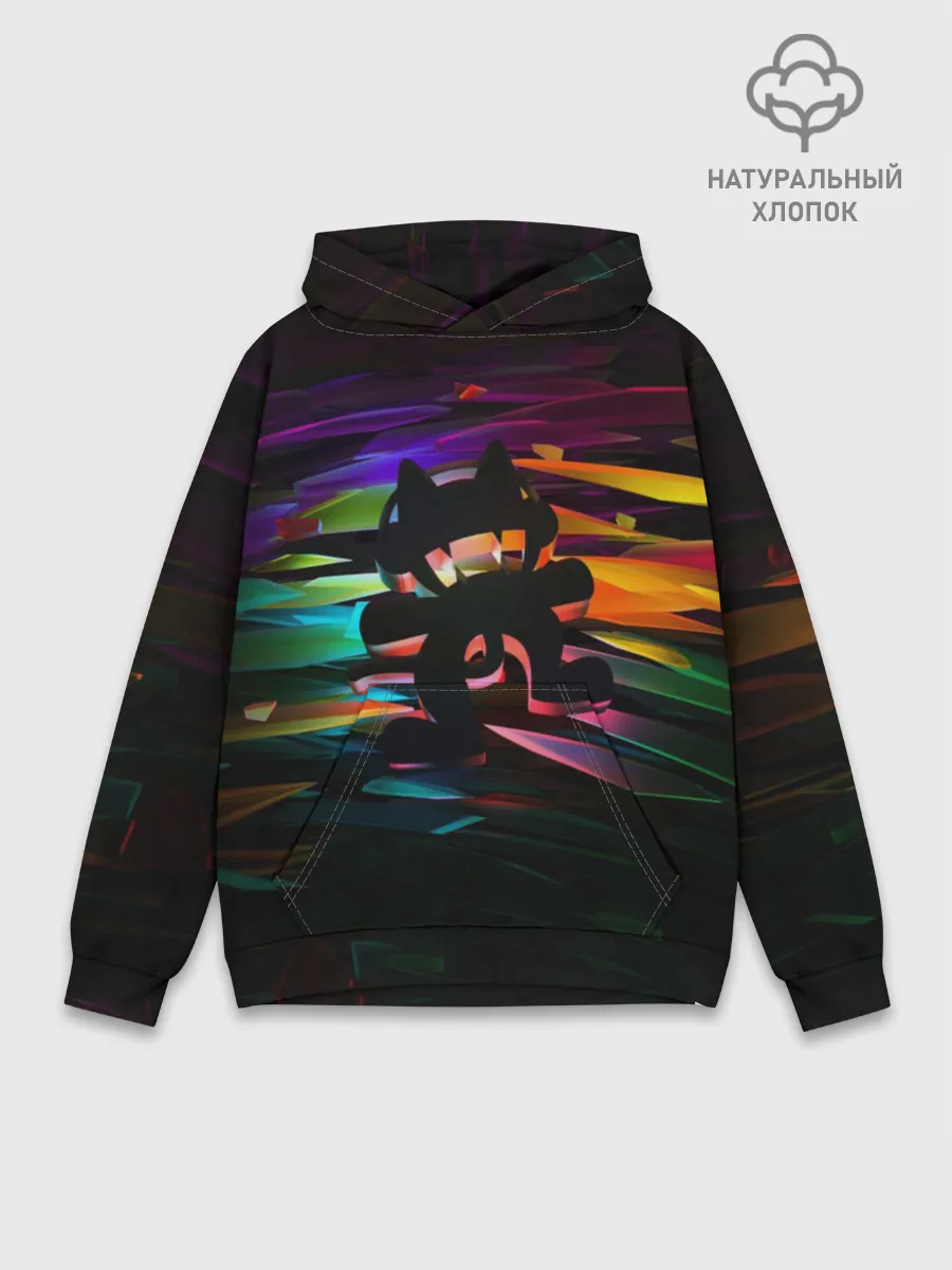 Худи мужской база хлопок / Monstercat