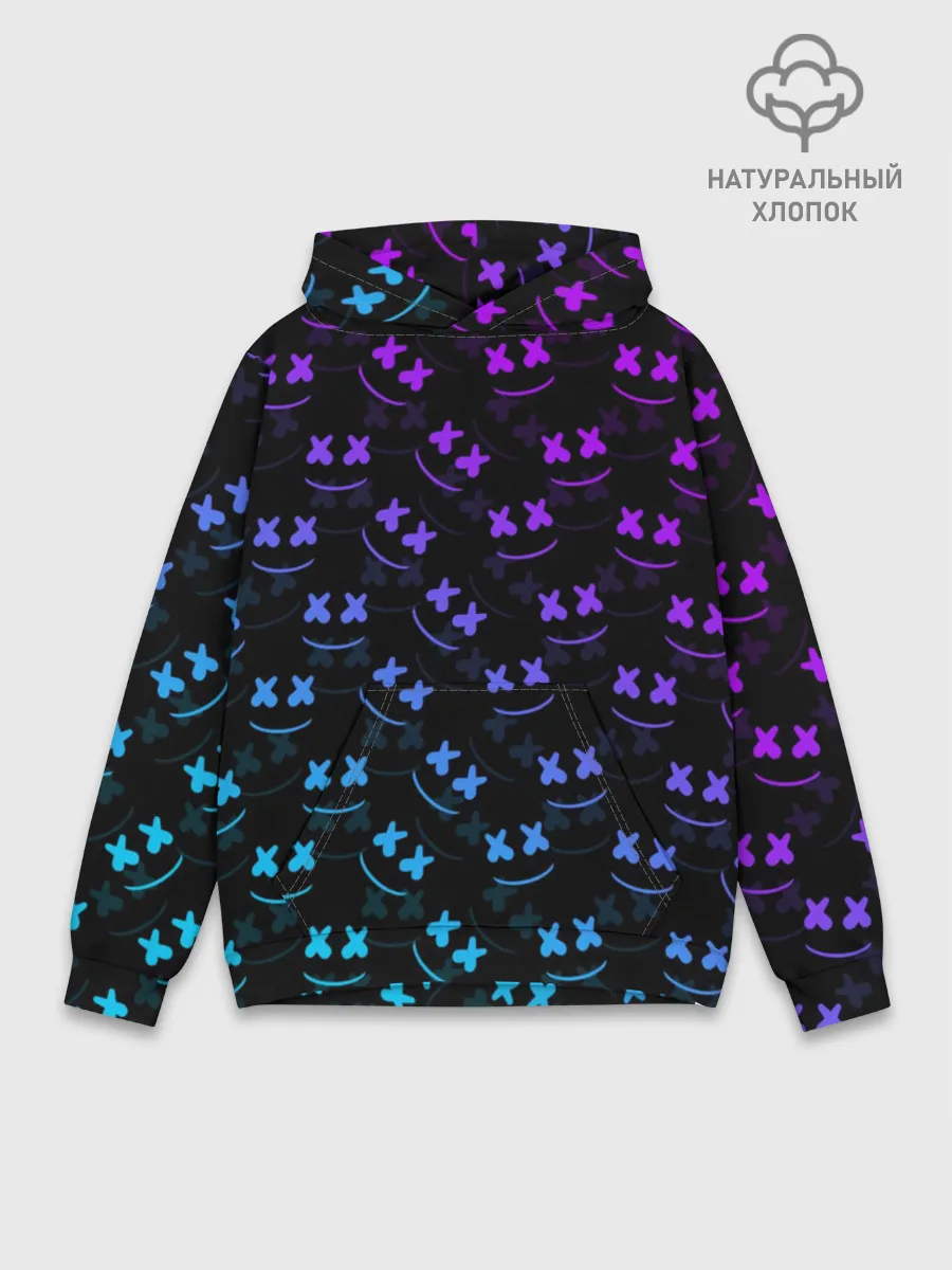 Худи мужской база хлопок / MARSHMELLO