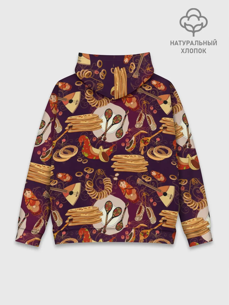 Худи мужской база хлопок / Русские блины