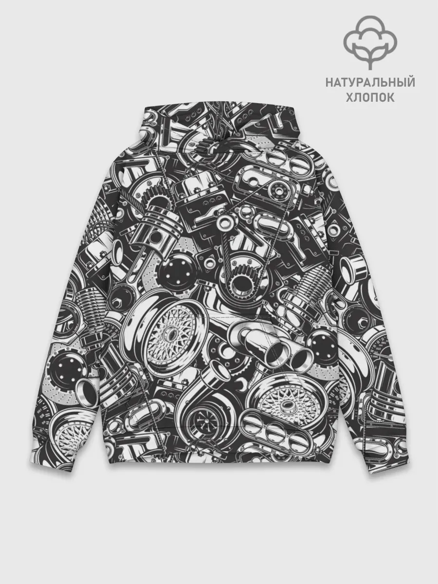 Худи мужской база хлопок / Автомобильные детали