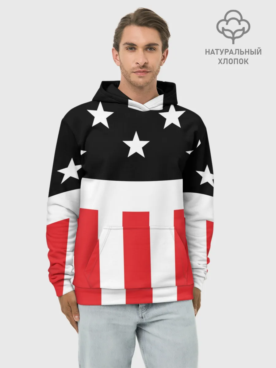 Худи мужской база хлопок / PRODIGY