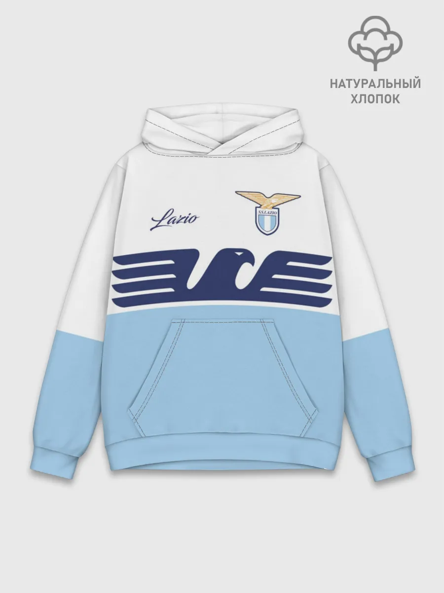 Худи мужской база хлопок / Лацио