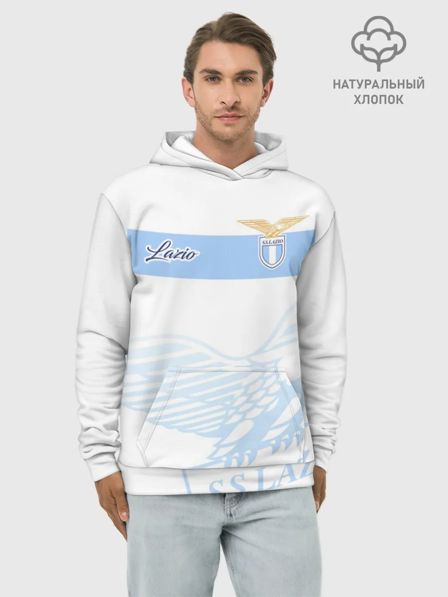 Худи мужской база хлопок / Лацио