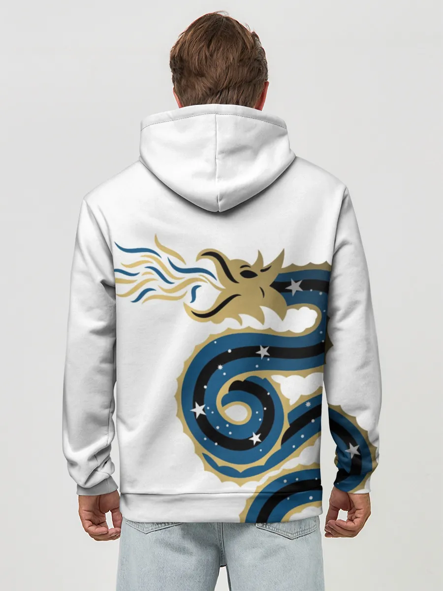 Худи мужской база хлопок / Интер Милан