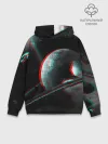Худи мужской база хлопок / Cosmos Glitch
