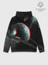 Худи мужской база хлопок / Cosmos Glitch