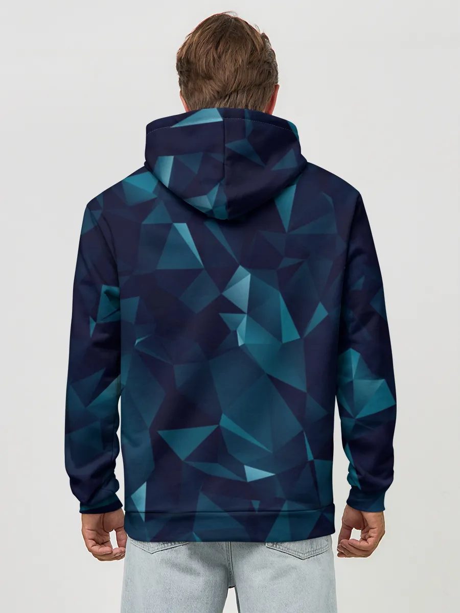 Худи мужской база хлопок / БЕГИ! ОНА ТЕБЯ СОЖРЕТ!