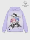 Худи мужской база хлопок / Re:Zero. Рем и Рам