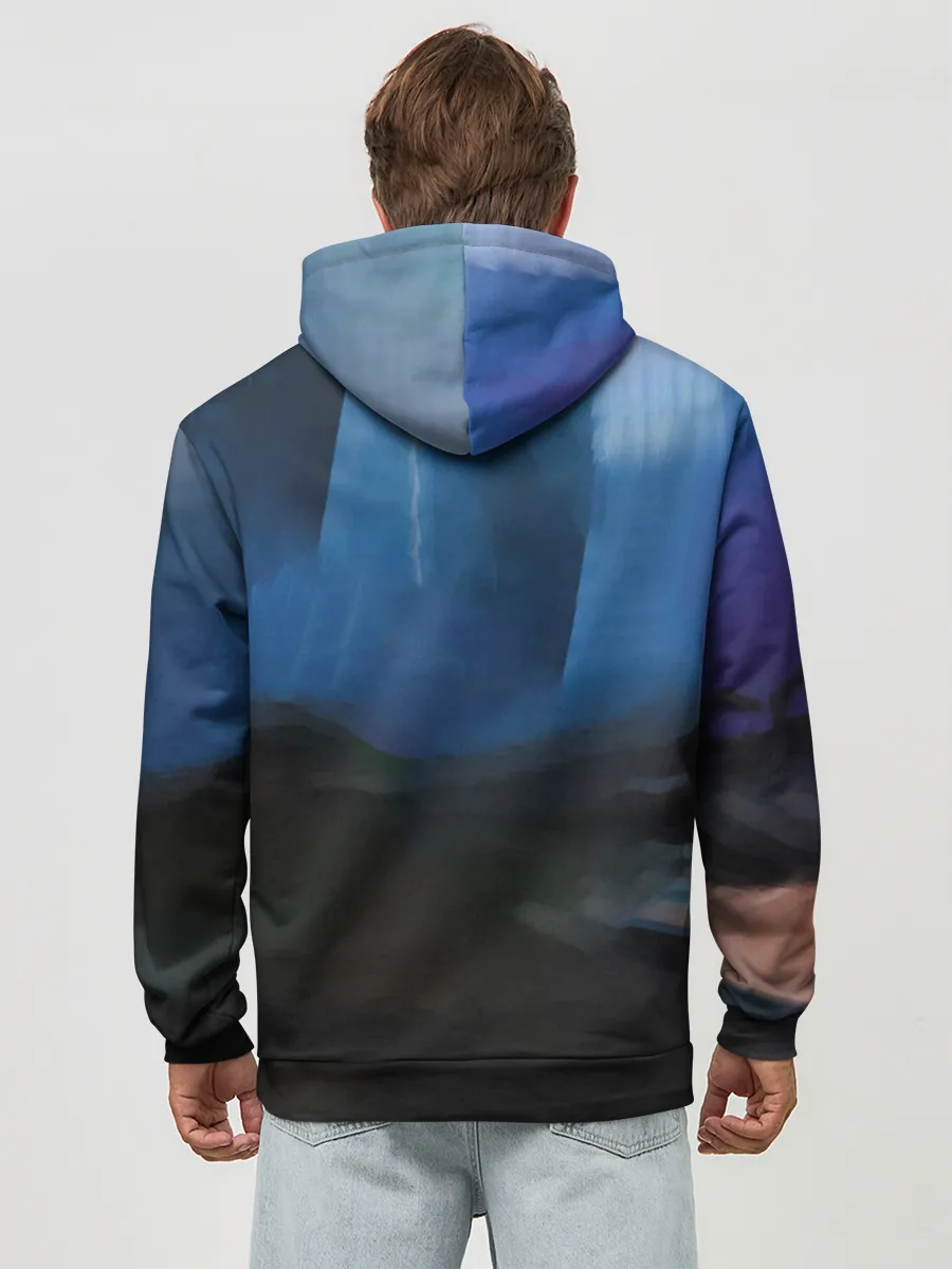 Худи мужской база хлопок / Detective Pikachu