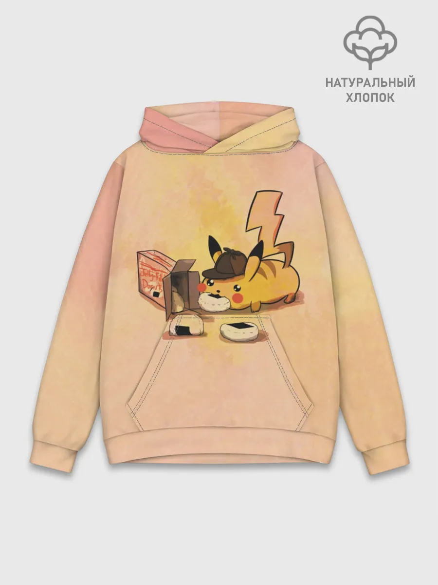 Худи мужской база хлопок / Детектив Пика