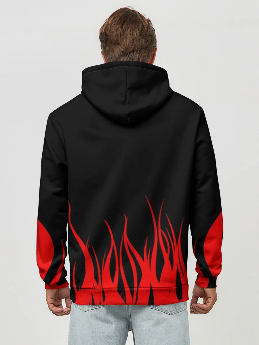 Худи мужской база хлопок / AC DC