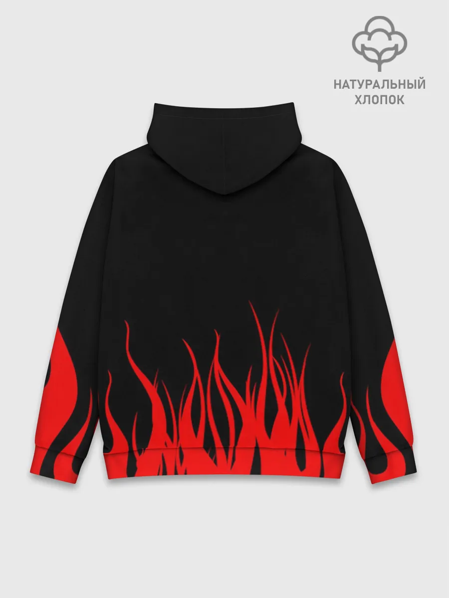 Худи мужской база хлопок / AC DC