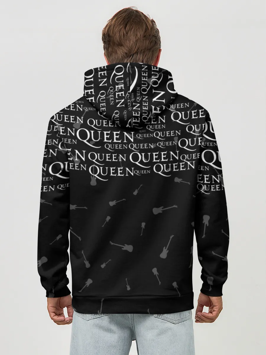 Худи мужской база хлопок / QUEEN