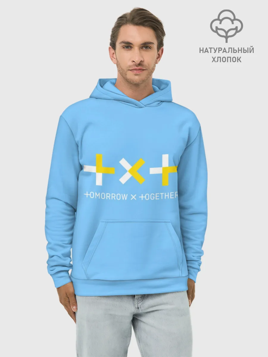 Худи мужской база хлопок / TOMORROW X TOGETHER / TXT