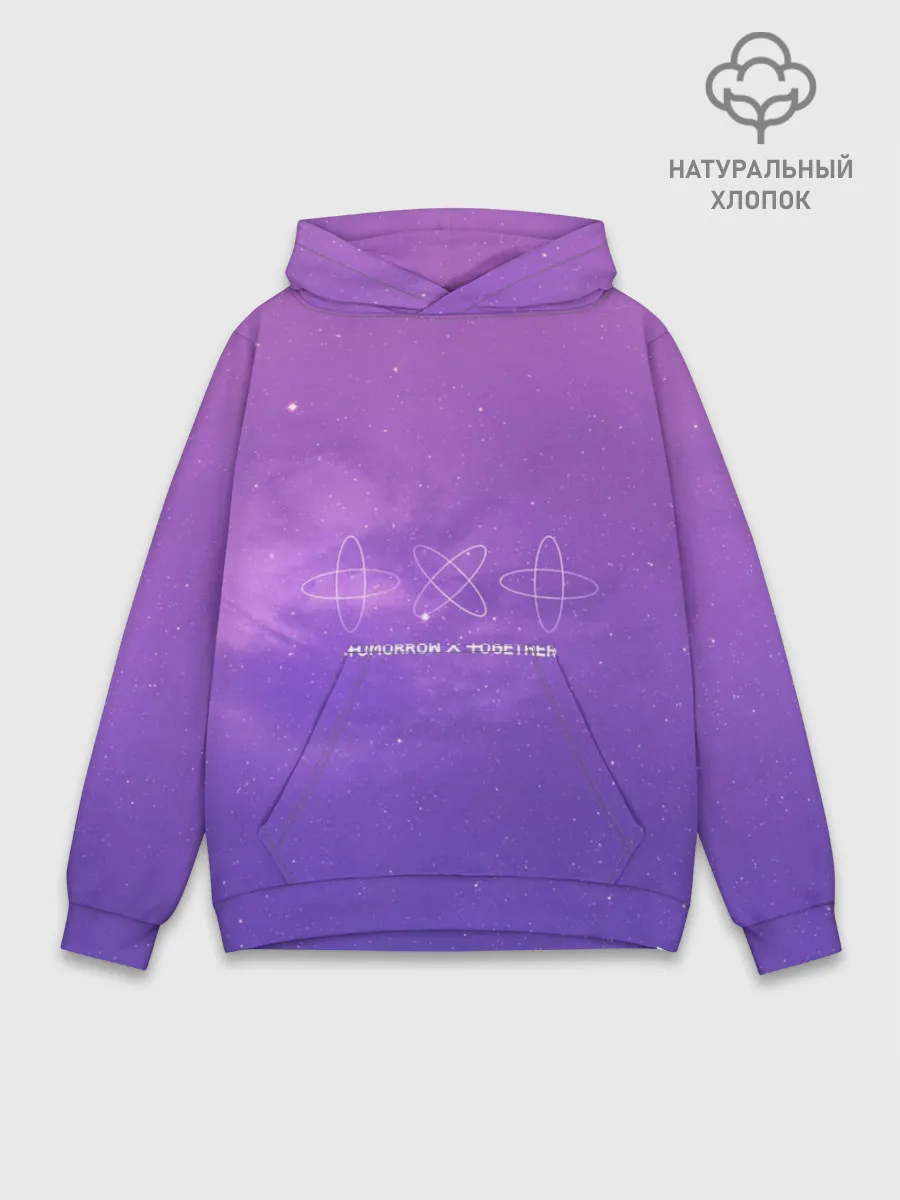 Худи мужской база хлопок / TOMORROW X TOGETHER