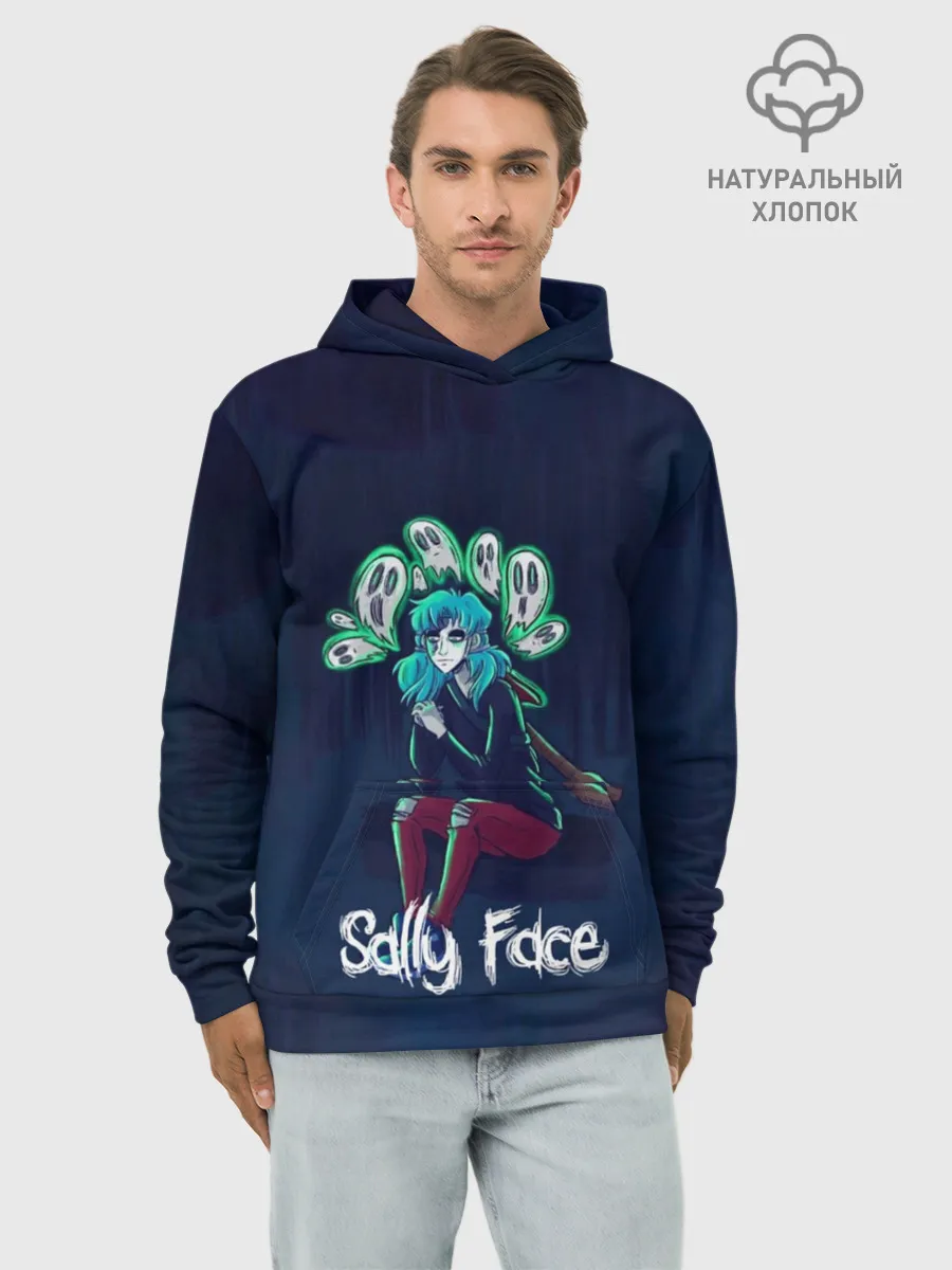 Худи мужской база хлопок / Sally Face