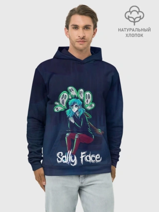Худи мужской база хлопок / Sally Face