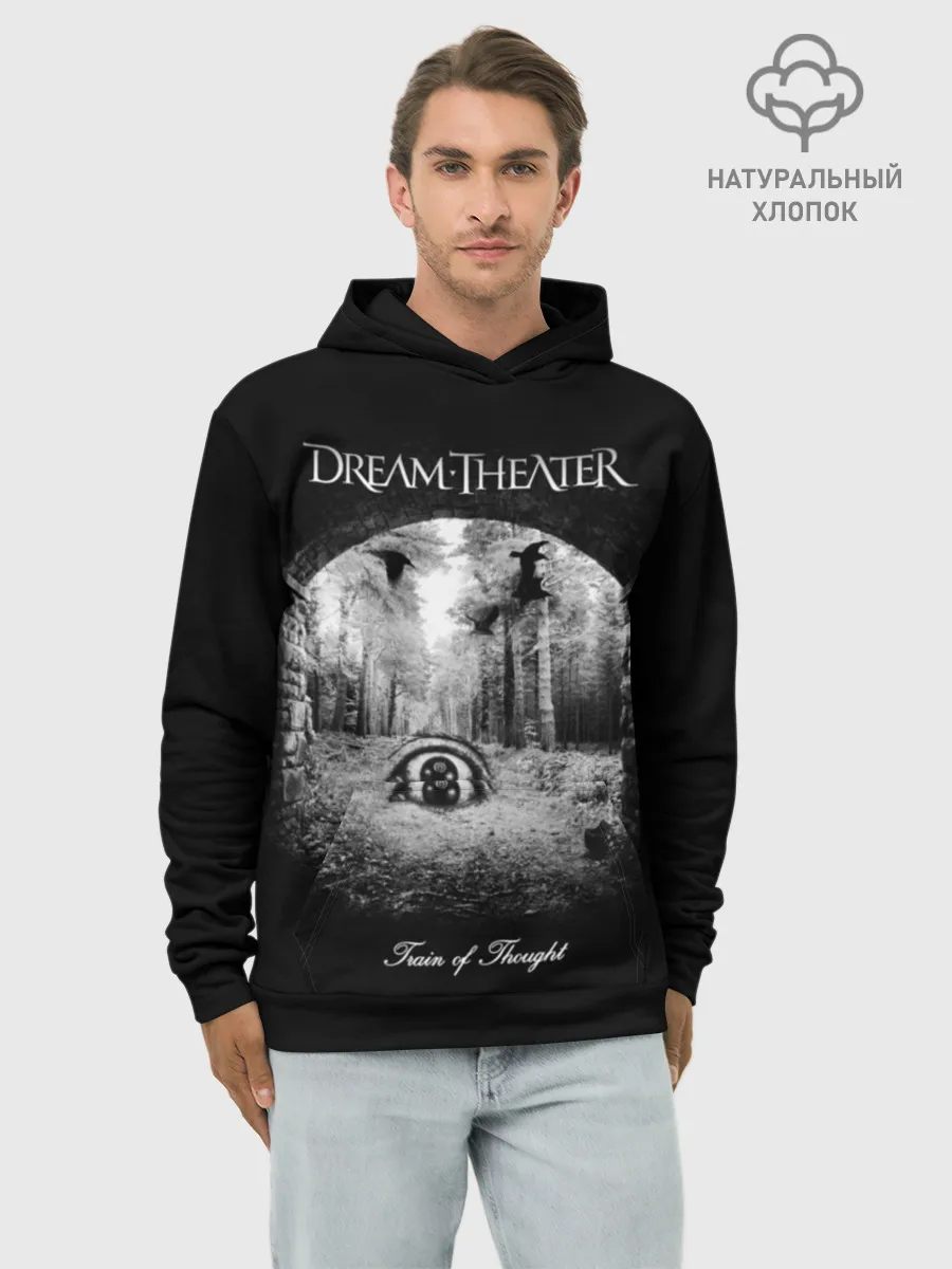 Худи мужской база хлопок / Dream Theater