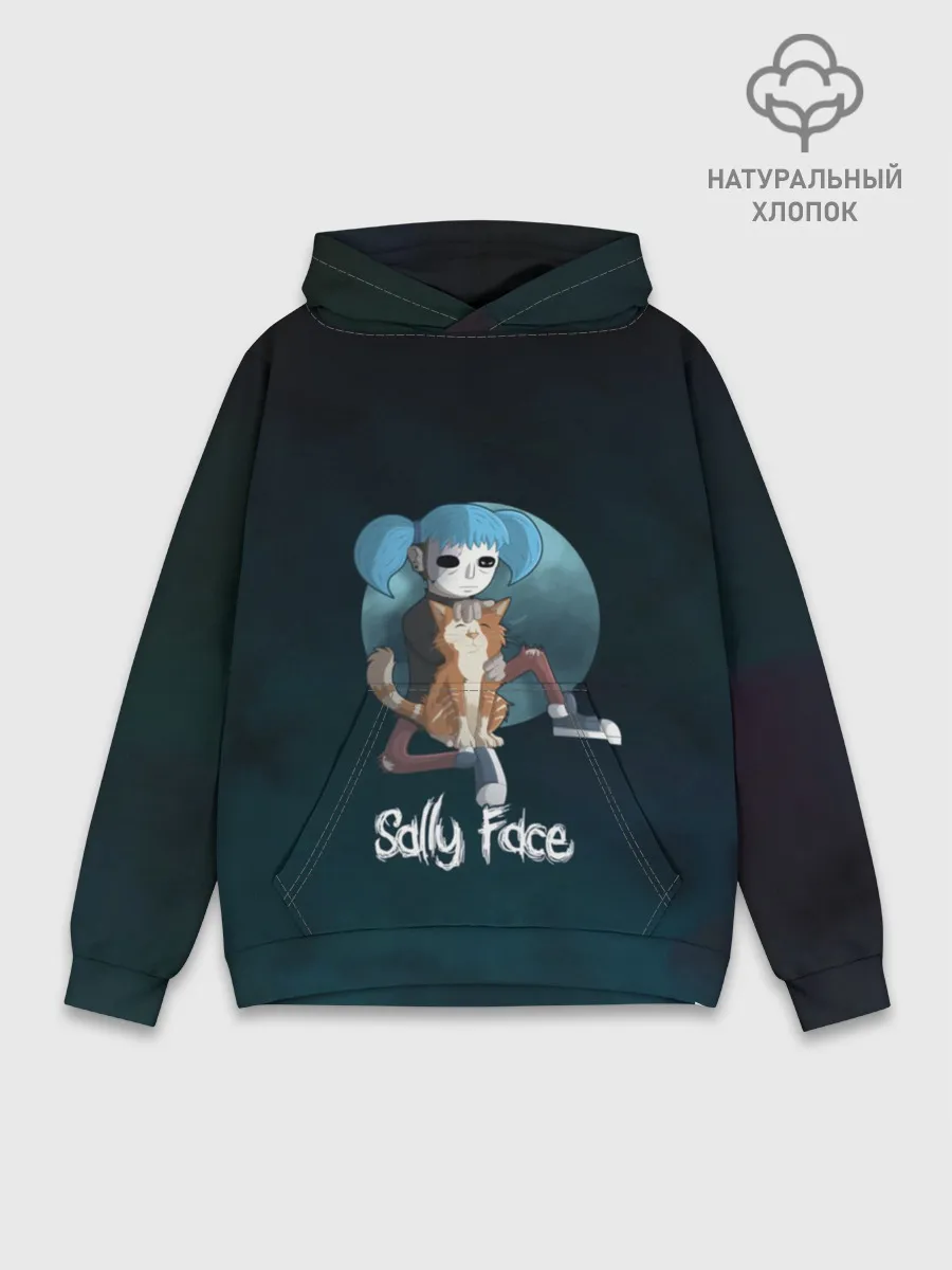 Худи мужской база хлопок / Sally Face