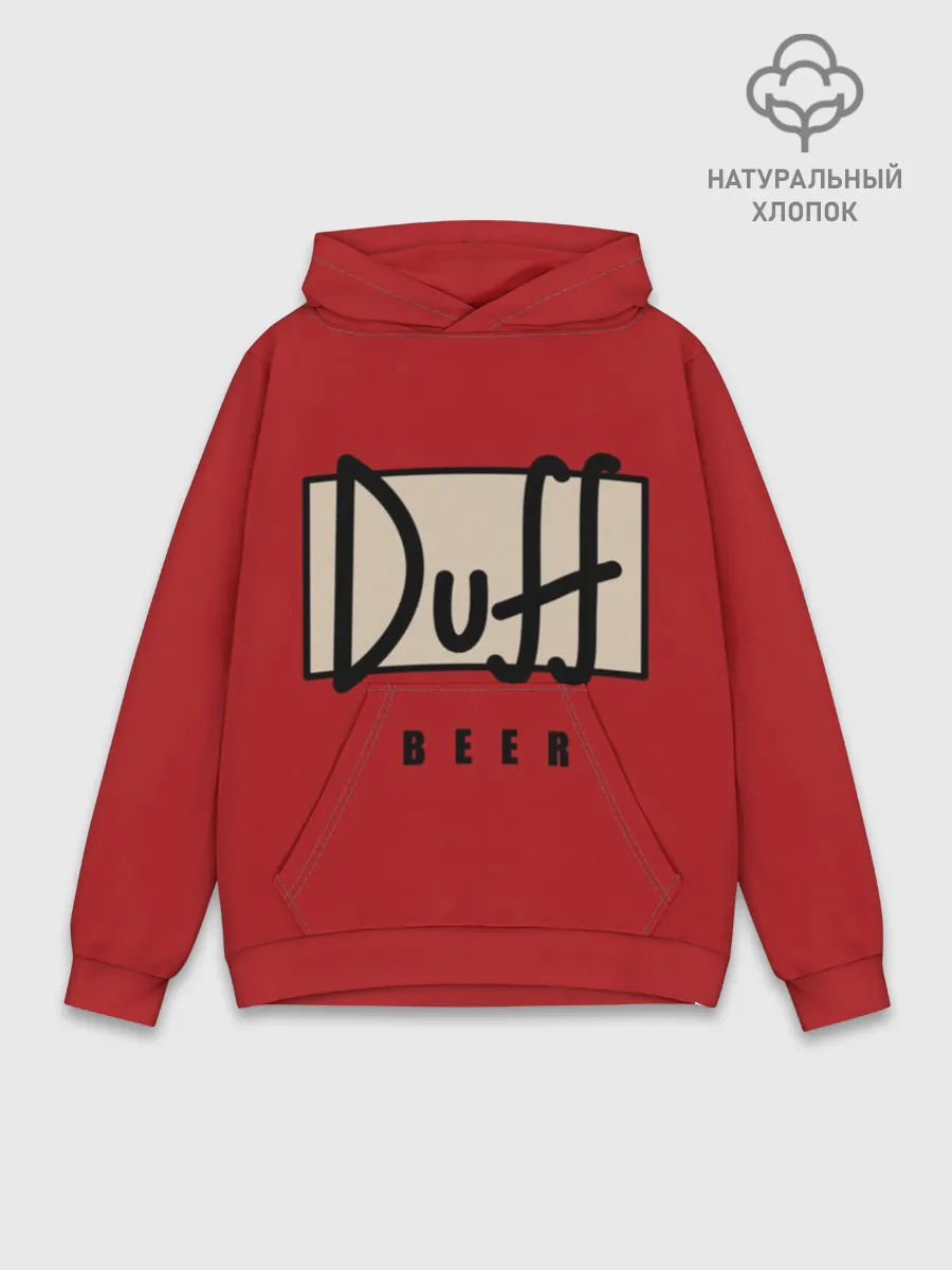 Худи мужской база хлопок / Duff