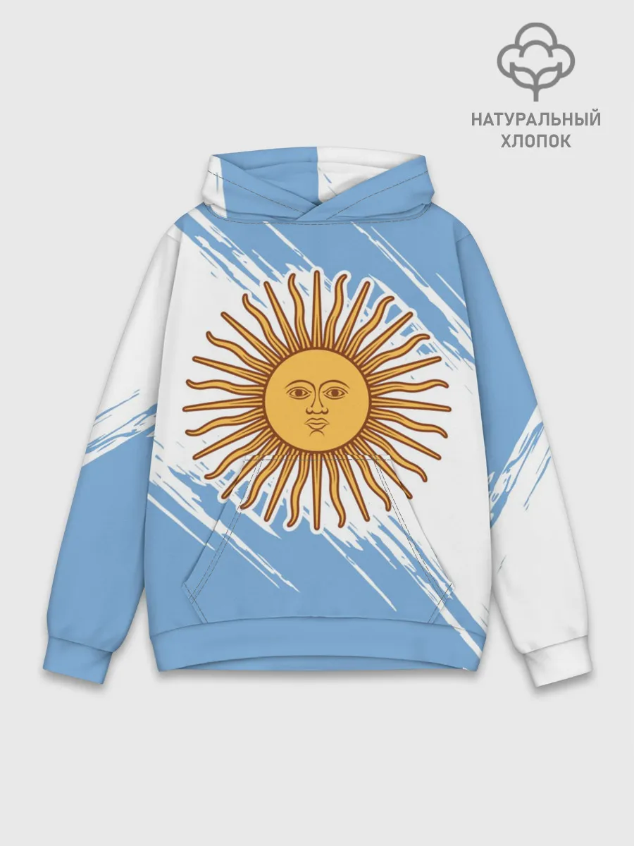 Худи мужской база хлопок / Аргентина