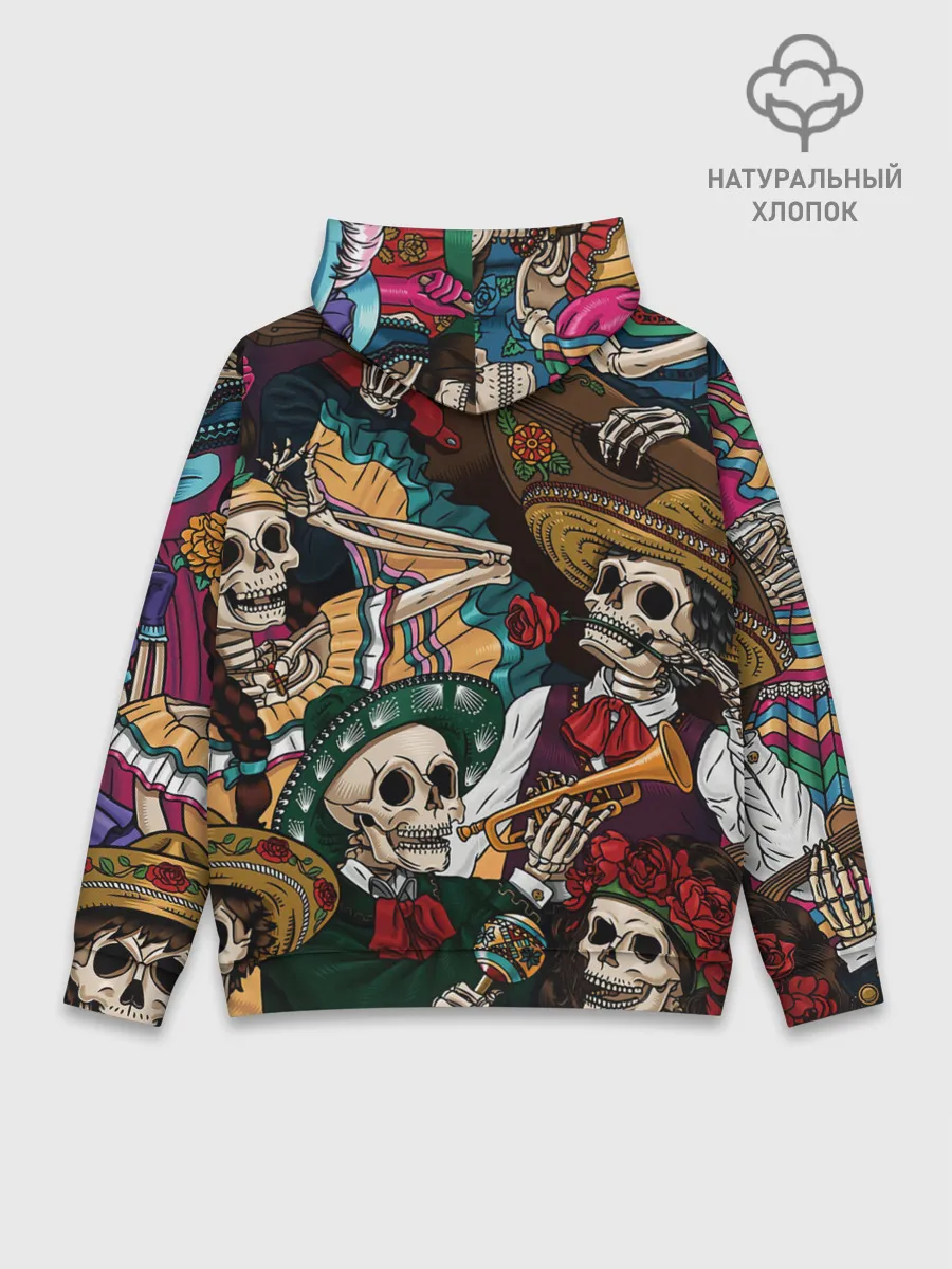 Худи мужской база хлопок / Мексиканская Вечеринка