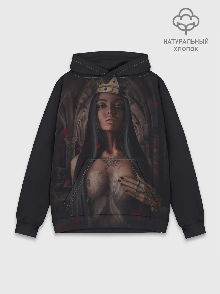 Худи мужской база хлопок / Dope queen