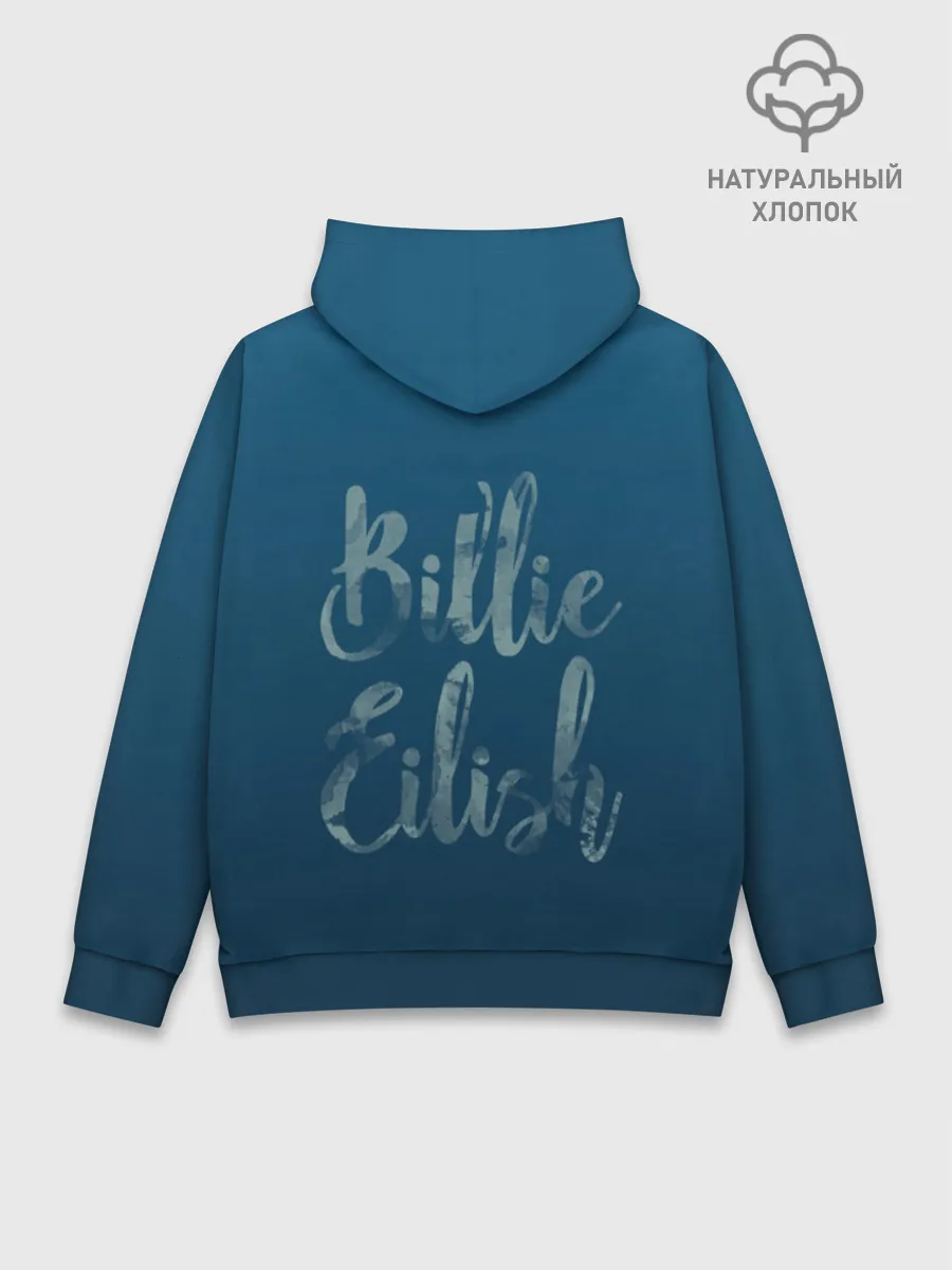 Худи мужской база хлопок / Billie Eilish