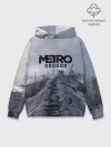 Худи мужской база хлопок / Metro Exodus