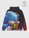 Худи мужской база хлопок / Sonic