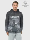 Худи мужской база хлопок / Metro Exodus Аниме