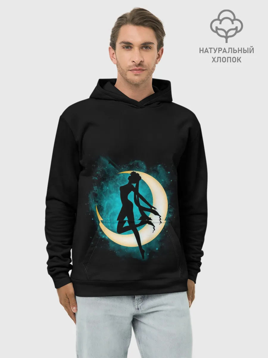 Худи мужской база хлопок / Sailor Moon