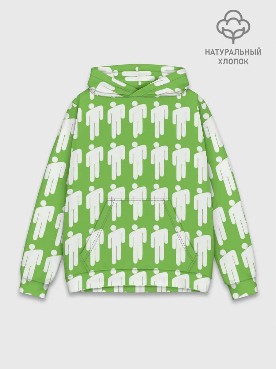 Худи мужской база хлопок / Billie Eilish