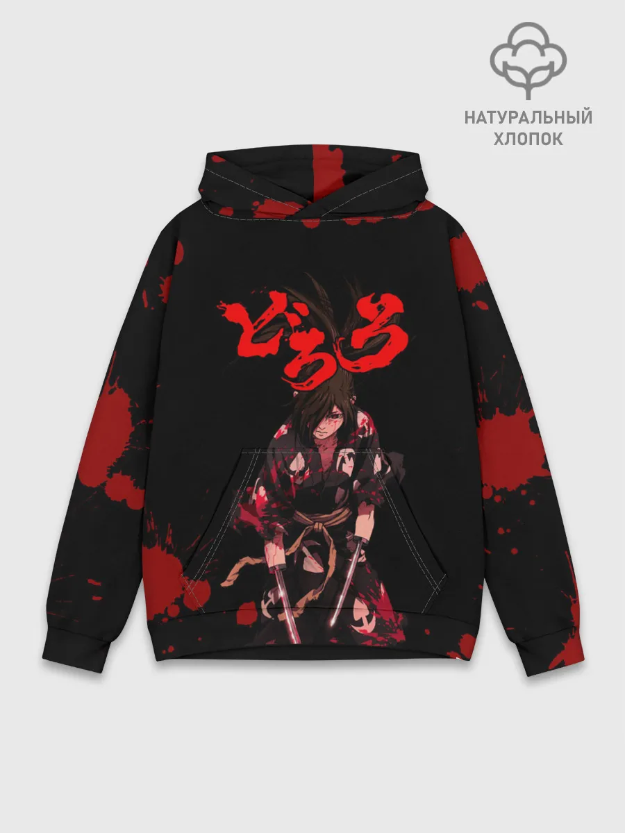 Худи мужской база хлопок / Дороро