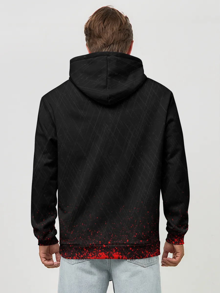 Худи мужской база хлопок / RAINBOW SIX SIEGE OUTBREAK