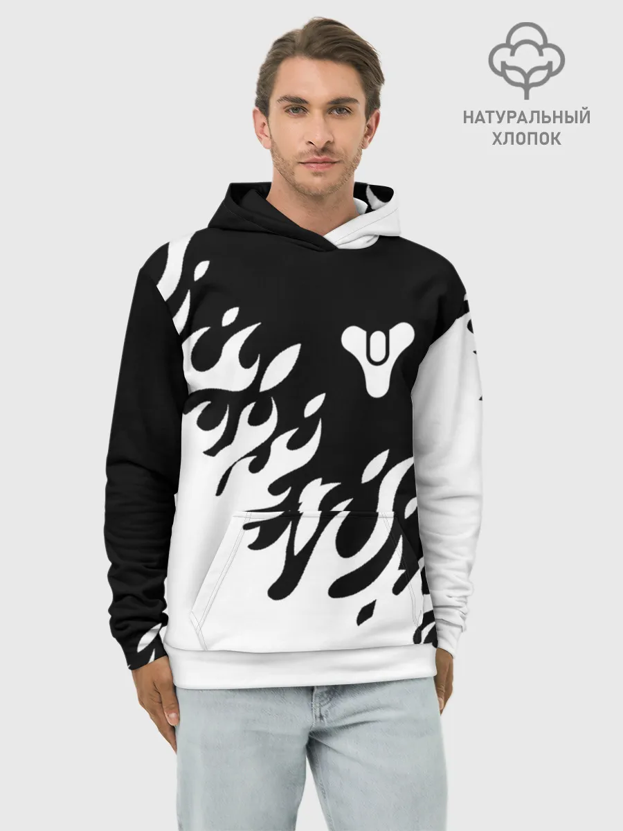 Худи мужской база хлопок / DESTINY