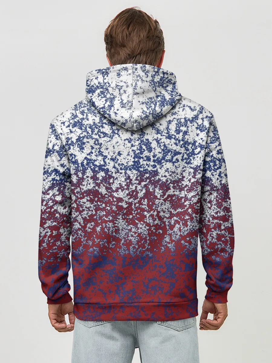 Худи мужской база хлопок / Русский медведь