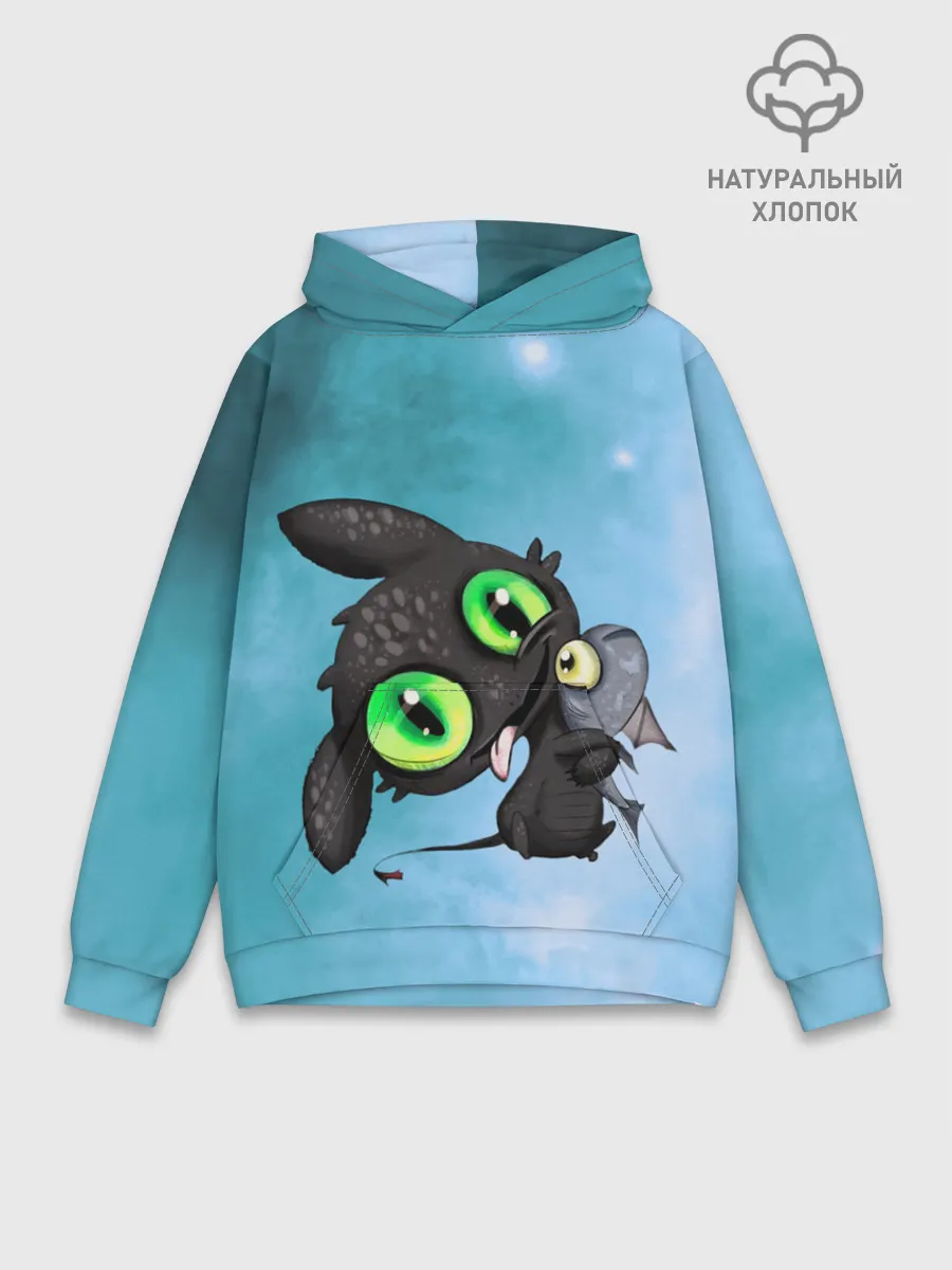 Худи мужской база хлопок / дневная фурия