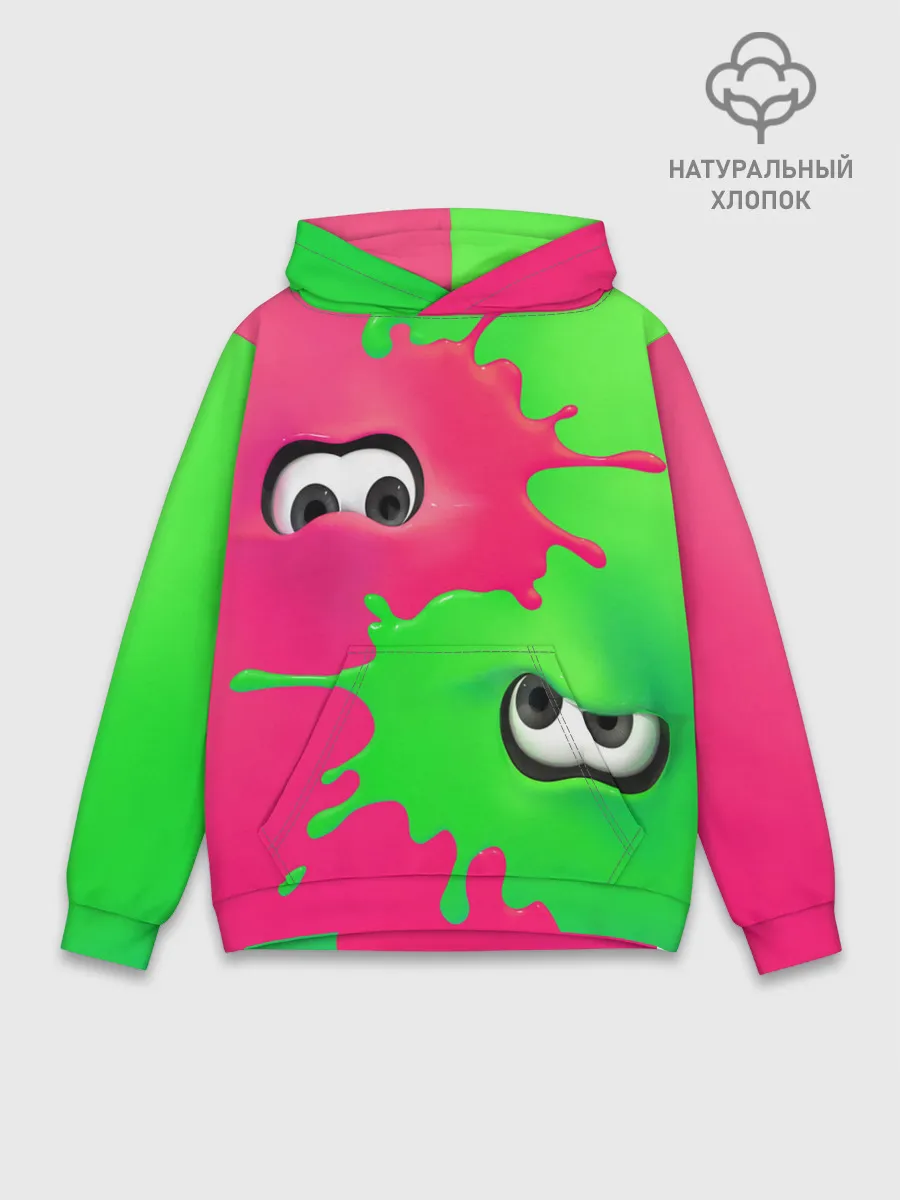 Худи мужской база хлопок / Splatoon 2