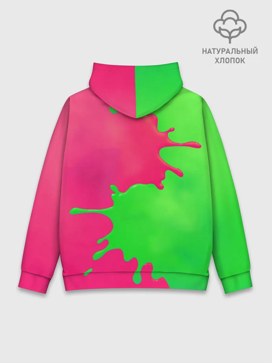 Худи мужской база хлопок / Splatoon 2