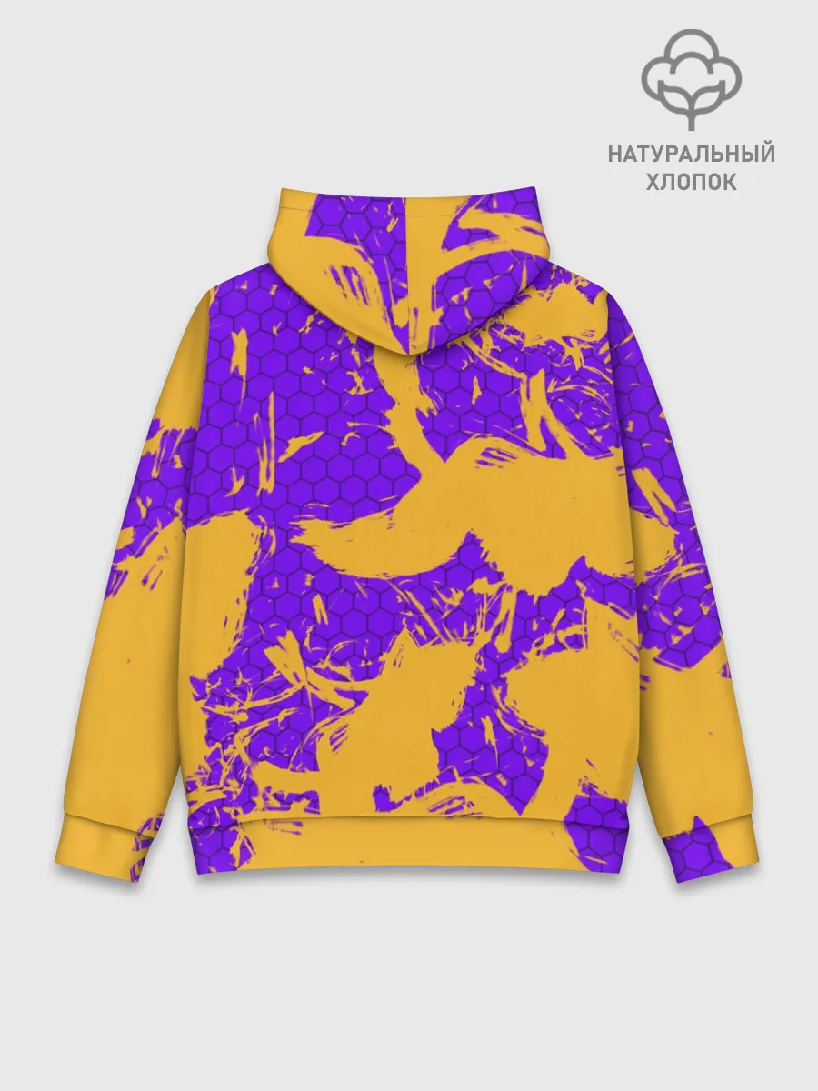 Худи мужской база хлопок / LA LAKERS