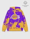 Худи мужской база хлопок / LA LAKERS