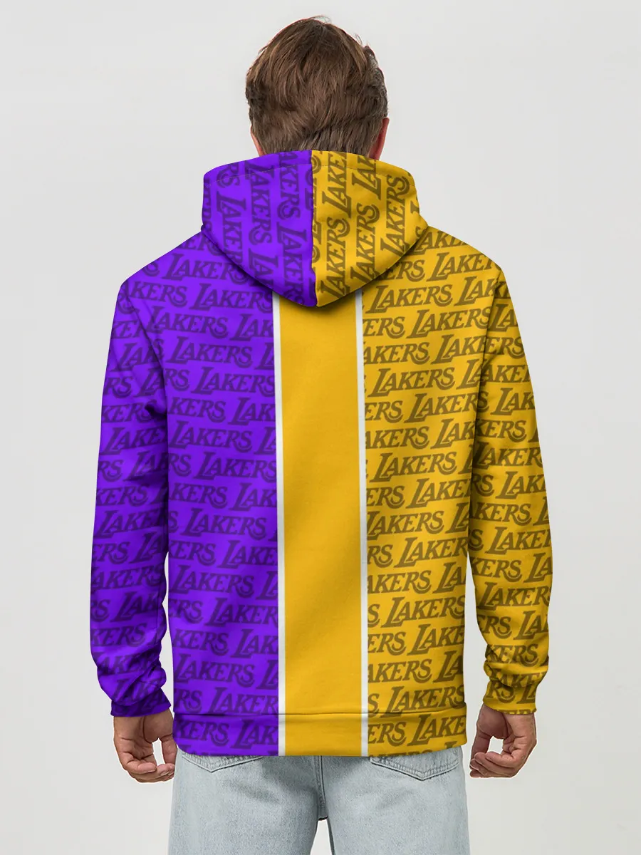 Худи мужской база хлопок / LA LAKERS