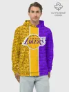 Худи мужской база хлопок / LA LAKERS