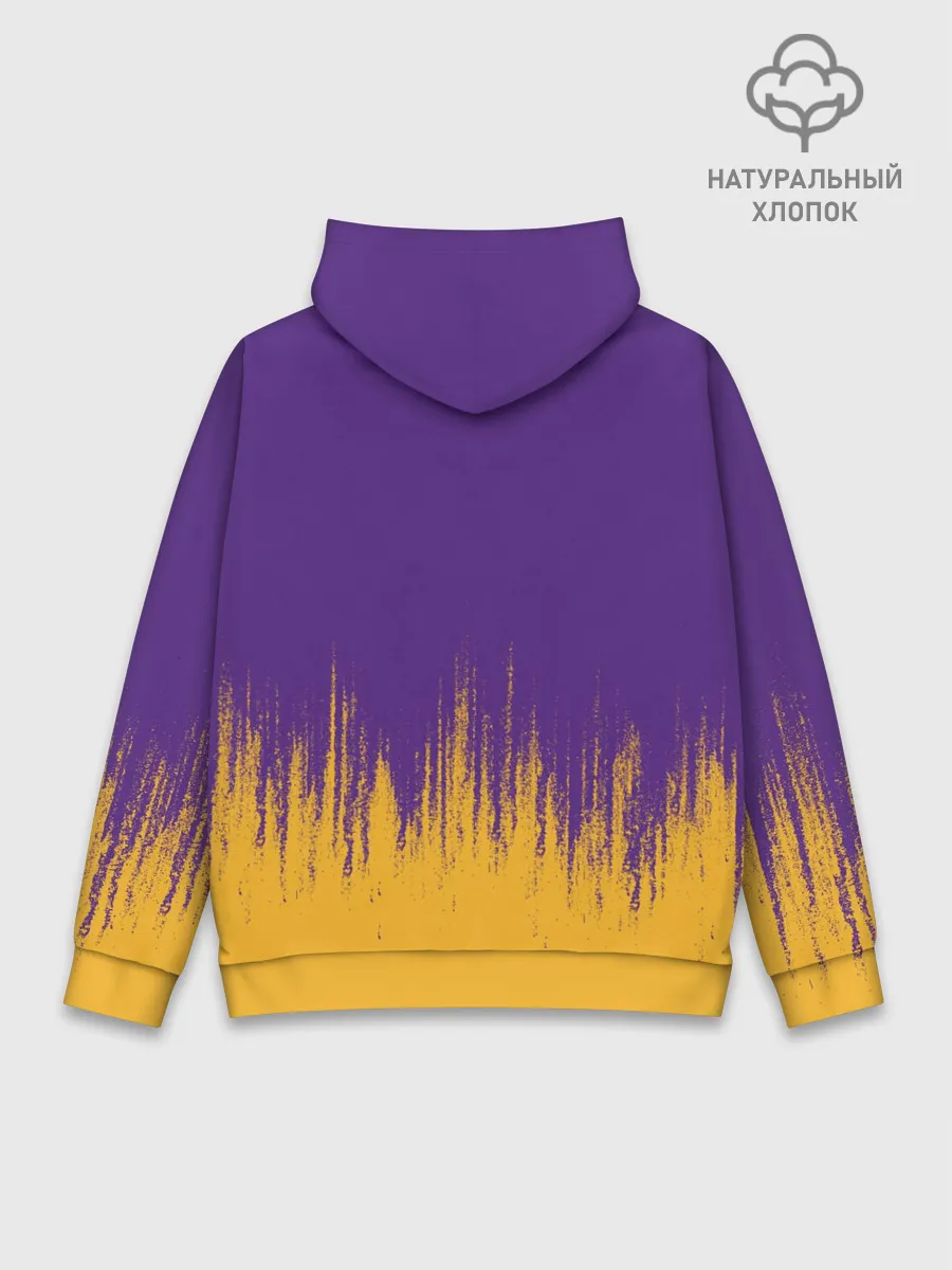 Худи мужской база хлопок / LA LAKERS