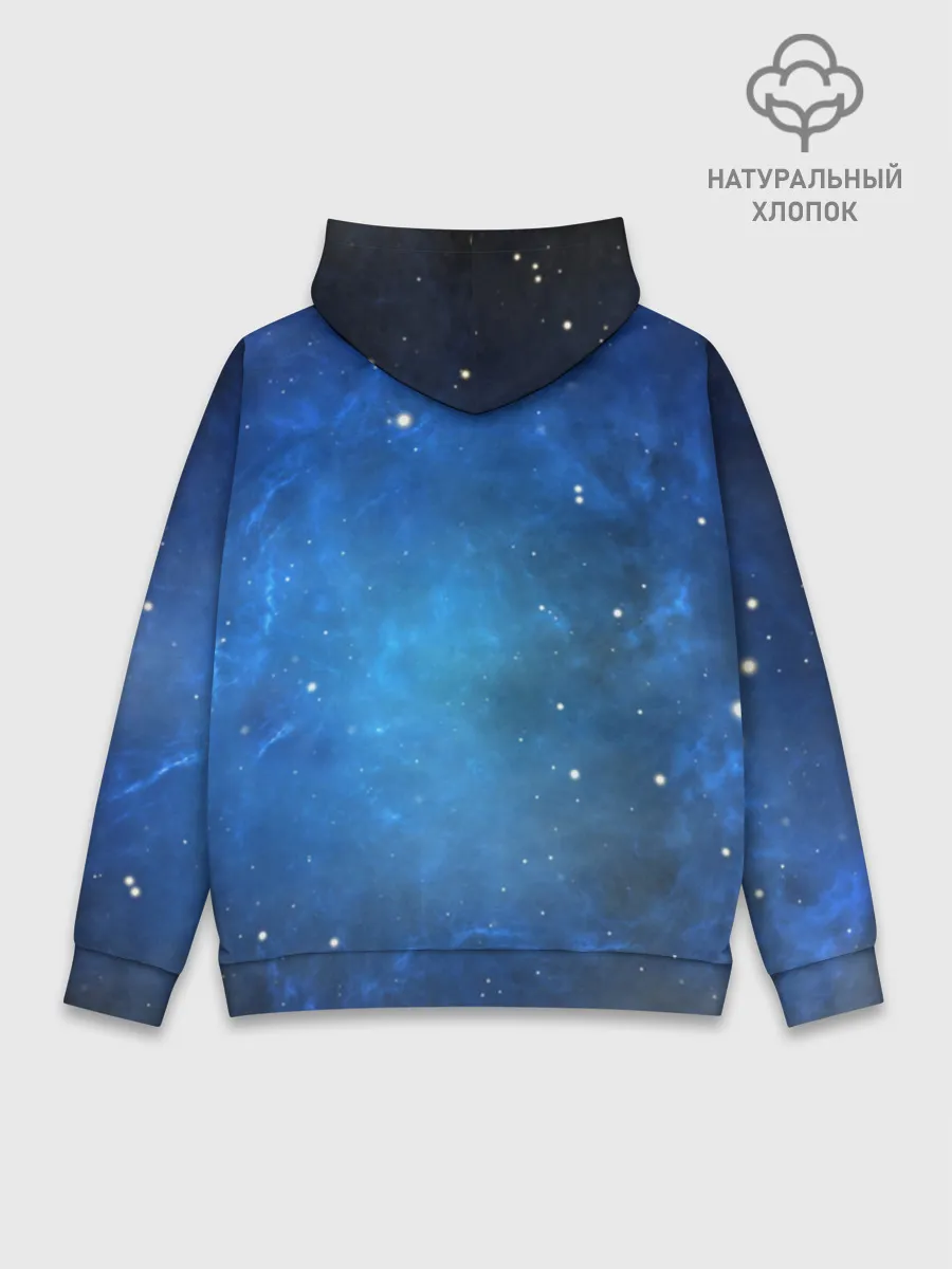 Худи мужской база хлопок / Light Fury